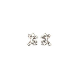 Boucles d’oreilles Salamandre – Argent 925 – Bijou Symbolique