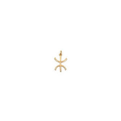 Pendentif Berbère plaqué or