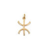 Pendentif Berbère plaqué or